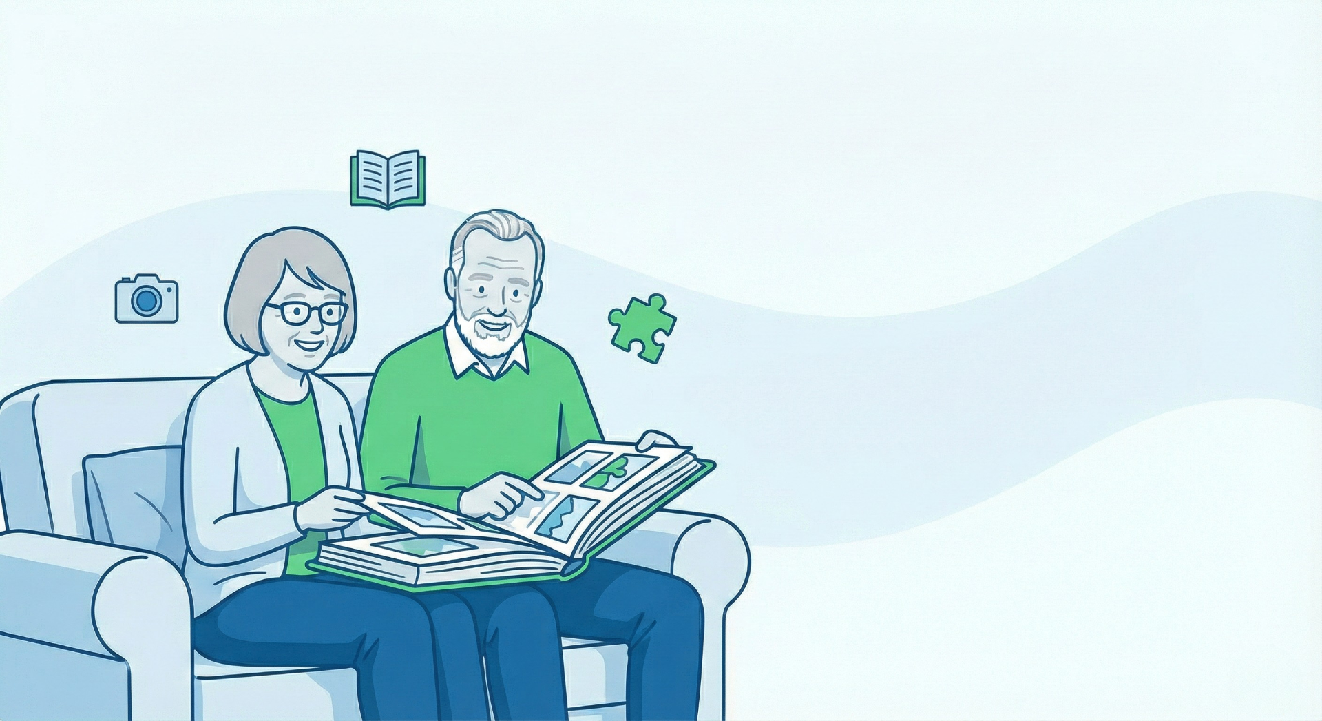 Brain games and engaging activities