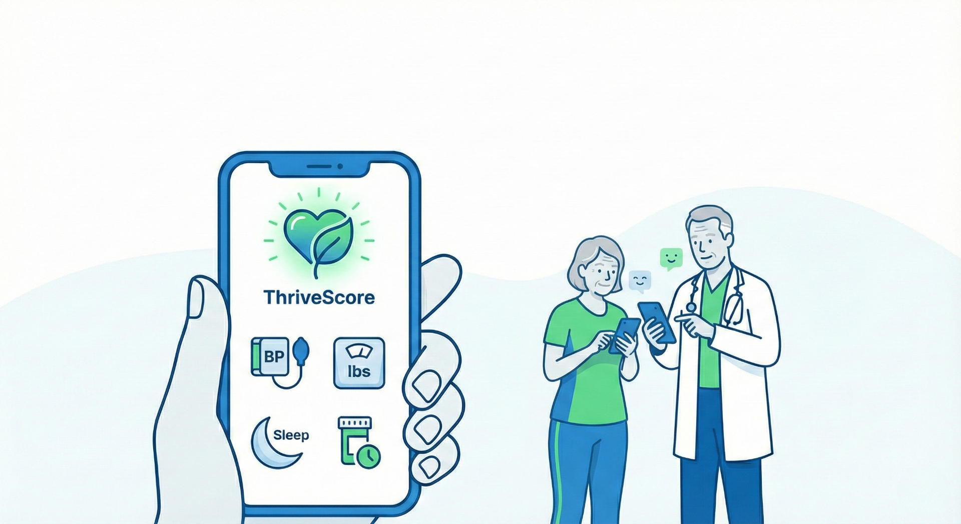 Wellness dashboard showing health metrics