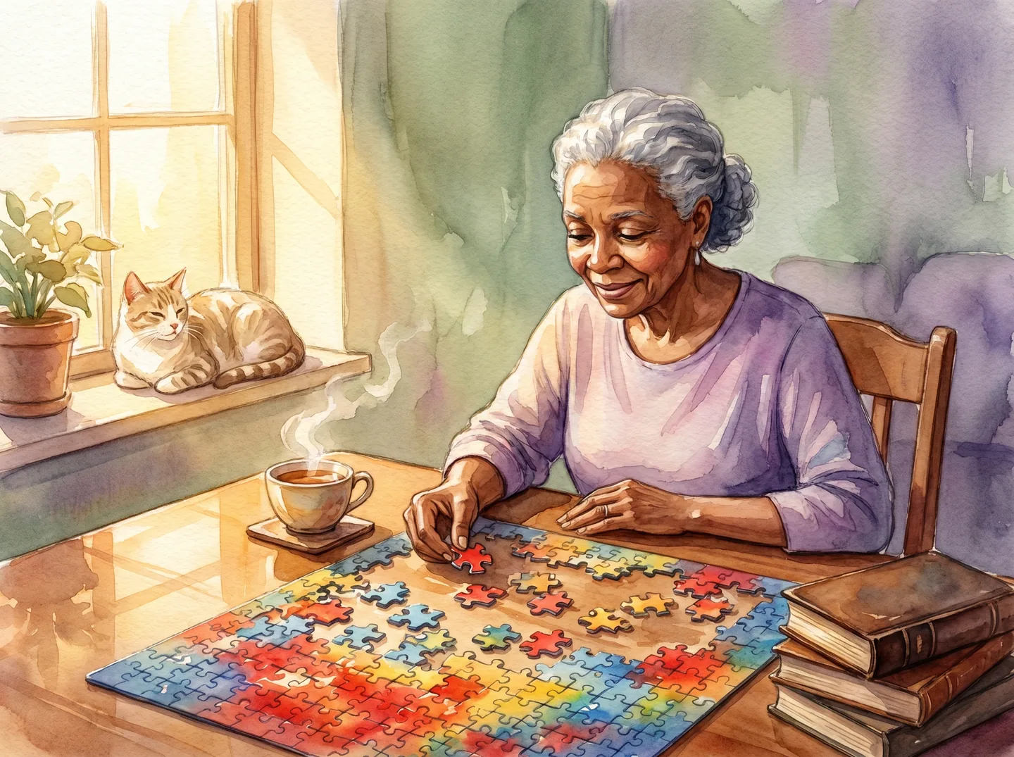 Brain games and engaging activities