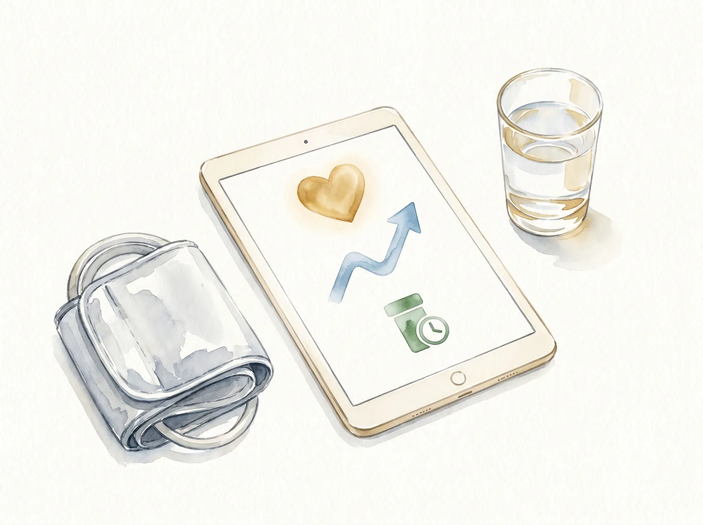 Wellness dashboard showing health metrics