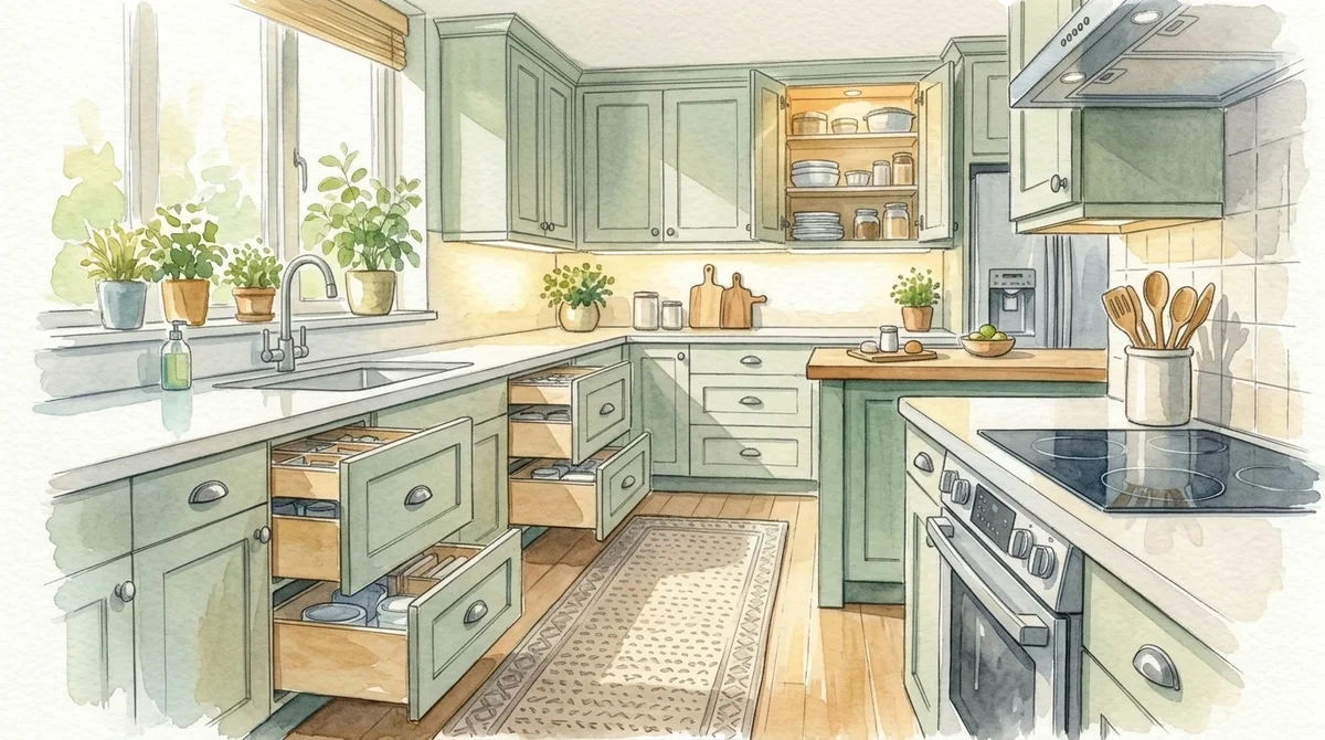 Kitchen Fall Hazards: Step Stool Dangers, Spills, and Smart Storage